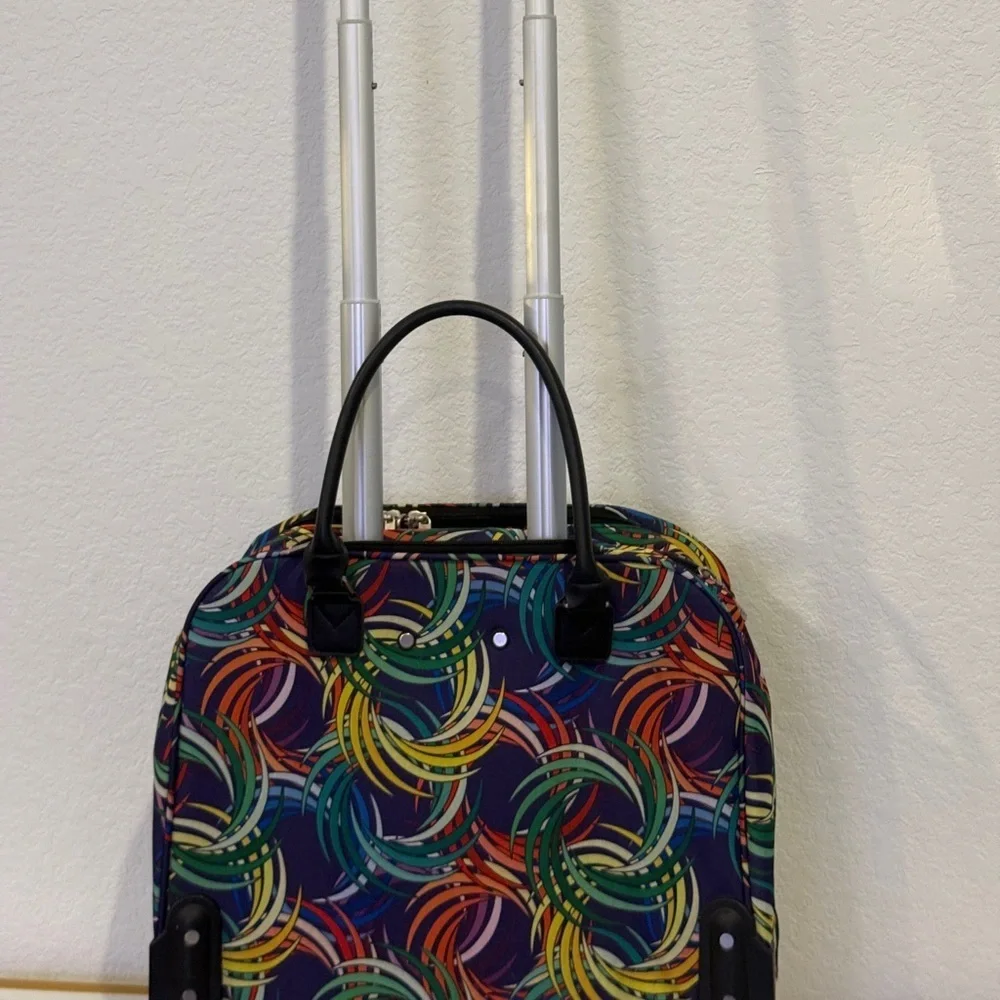 Chocolat‎ New York Blu Colorful Swirl Laptop Bag
